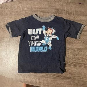 Toddlers curious George shirt
